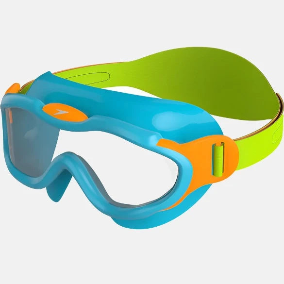 Speedo Sea Squad Infant Biofuse Mask Goggles -Blue/Green/Pink