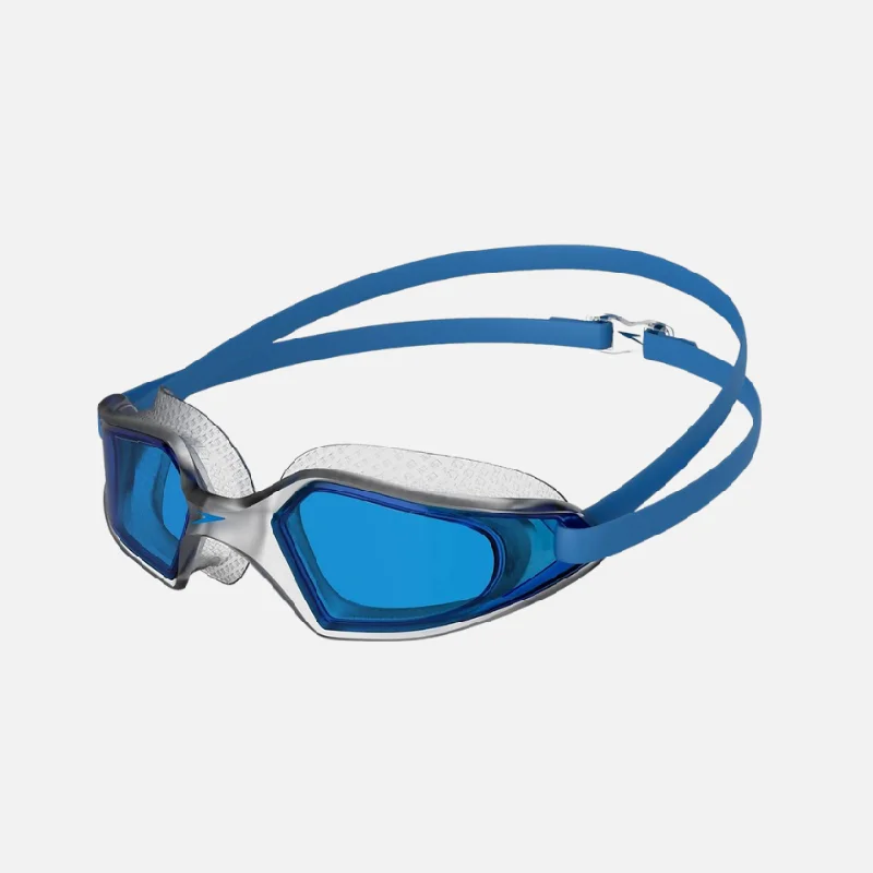 Speedo Unisex Hydropulse Goggles -Clear/Blue/White/Grey