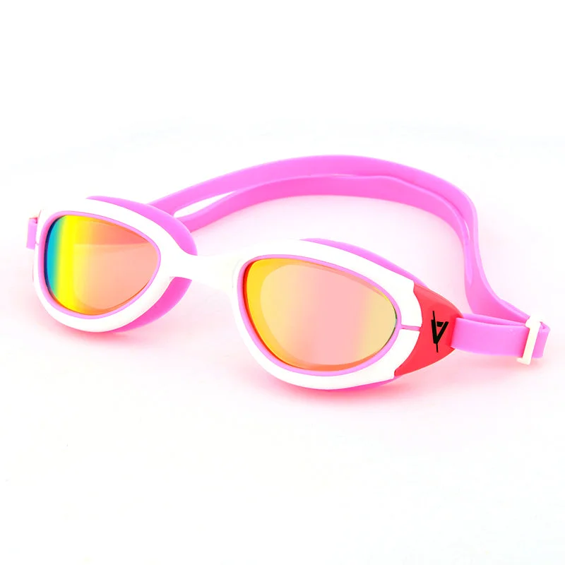 Byron Swim Goggles Pink Mirror