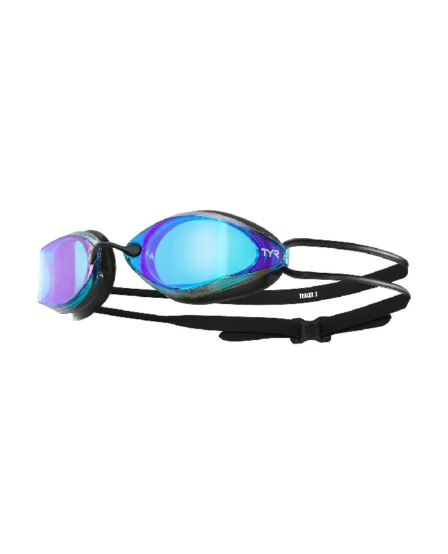 TYR Adult Mirrored Tracer-X Racing Goggles