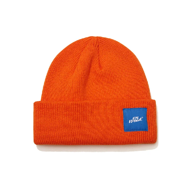 BASIC COLOR BEANIE ORANGE