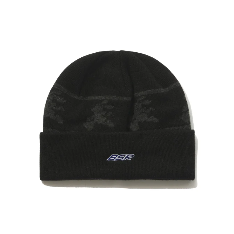 SR BEANIE BLACK