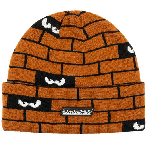 Corduroy Bricks Rust Beanie