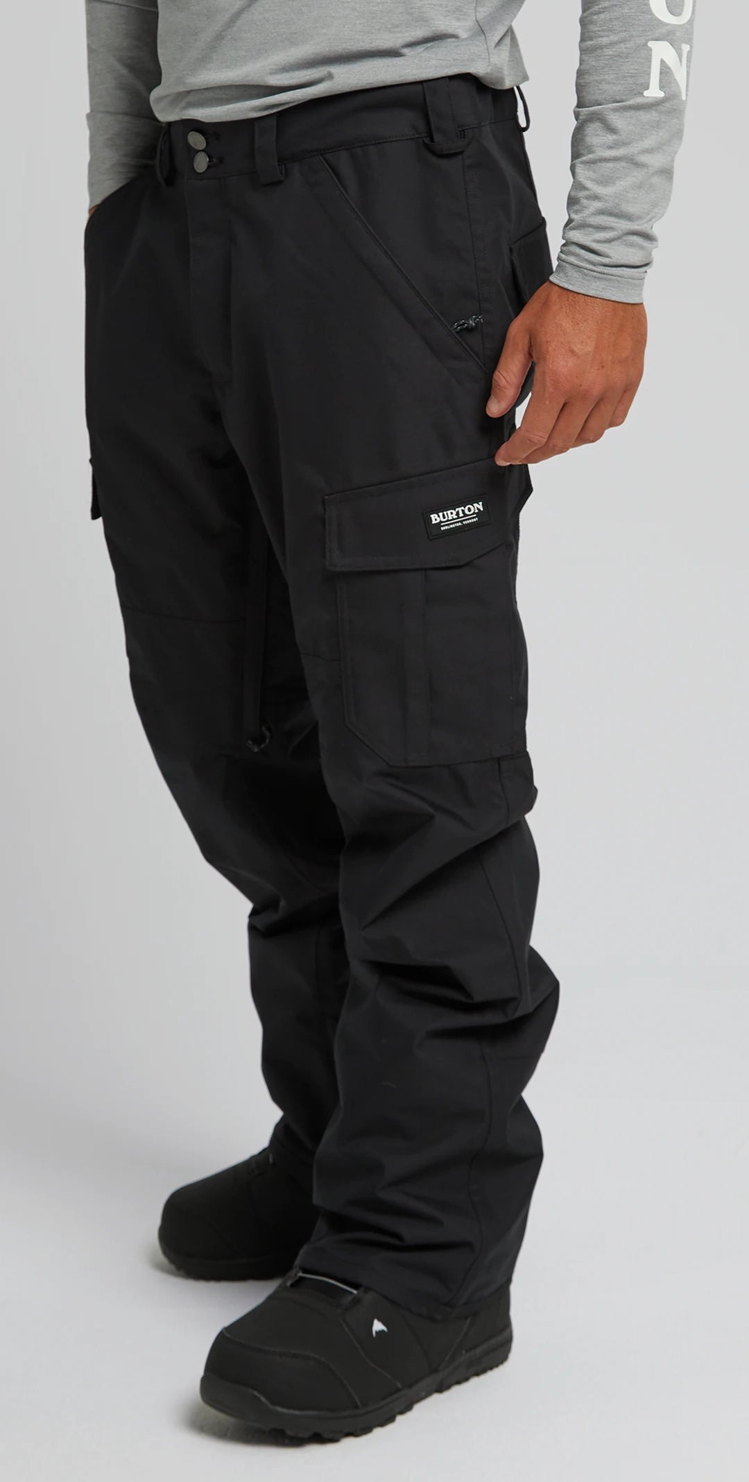 Burton Cargo Pants Mens 2025 Black