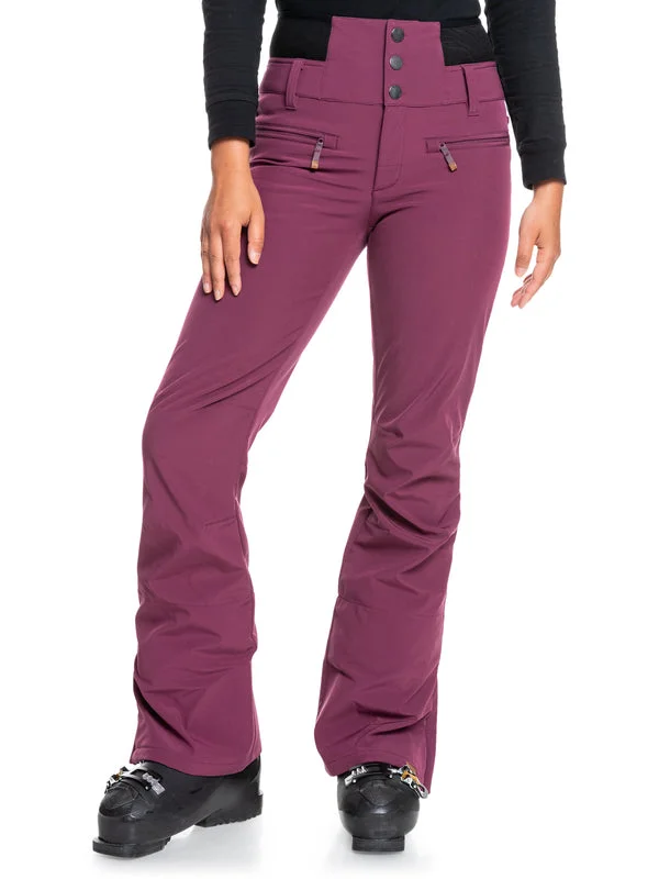 Roxy Rising High Womens Pants Prune