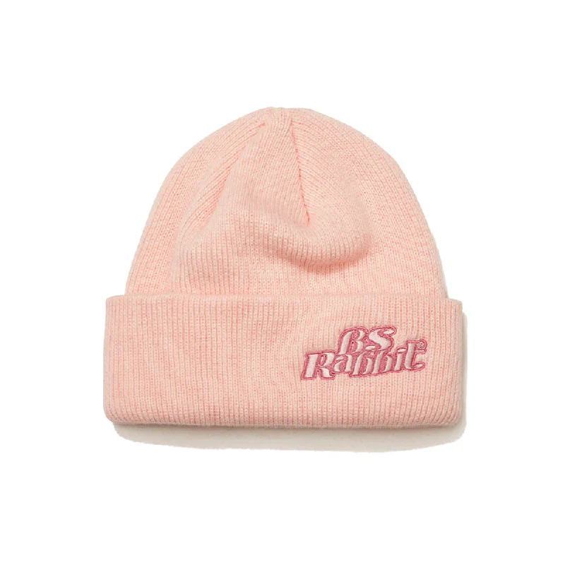 BS LOGO BEANIE PINK