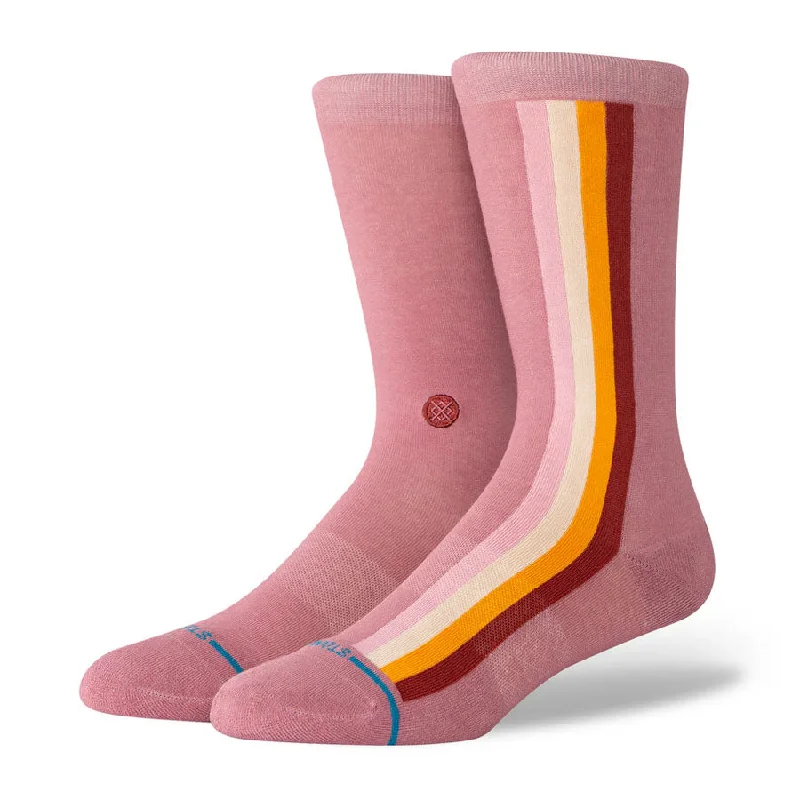 Stance Camino Crew Sock Dustyrose