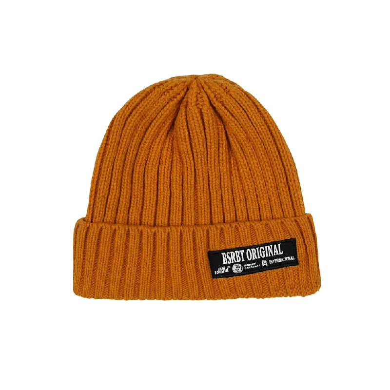 BSRBT ORIGIN BEANIE MUSTARD