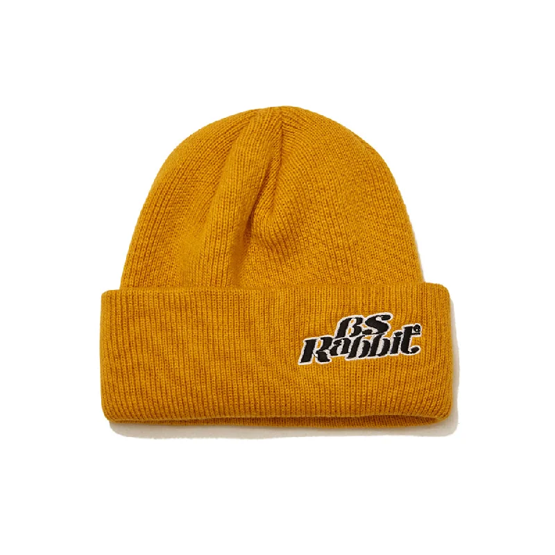 BS LOGO BEANIE YELLOW