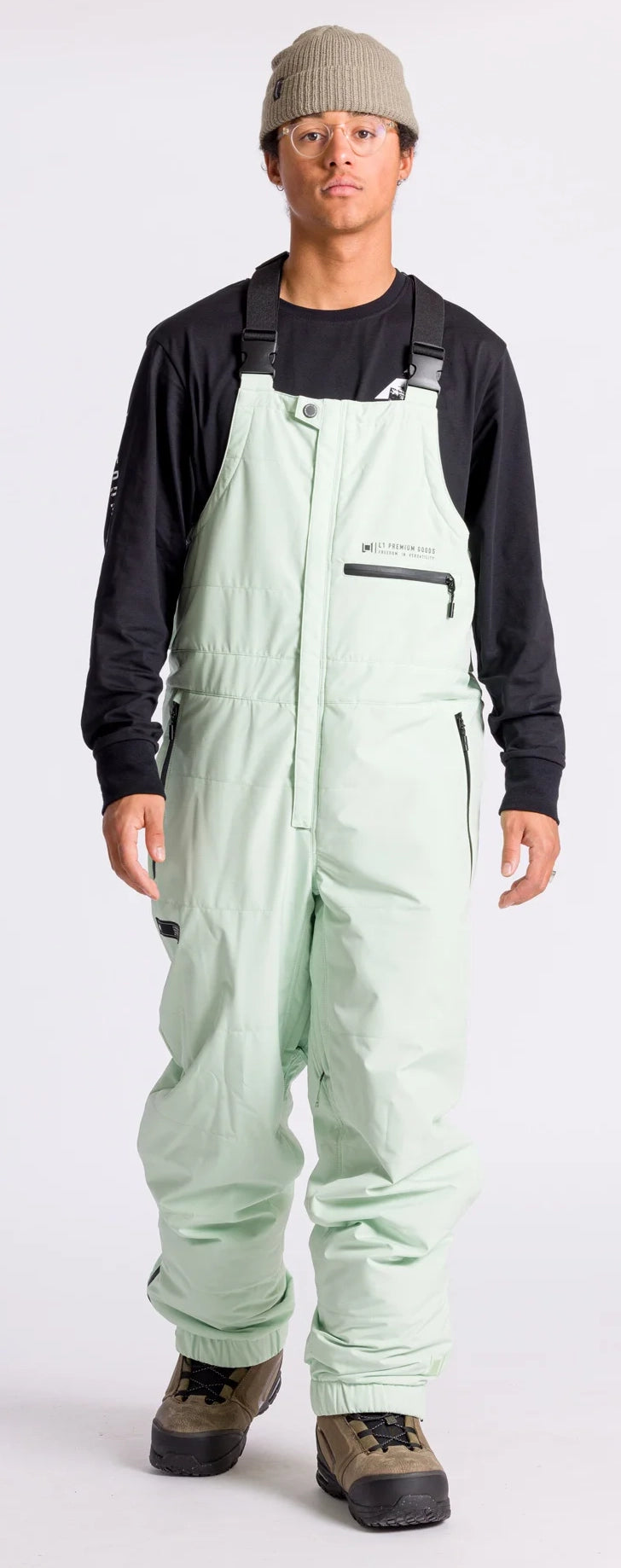 L1 Aftershock Mens Bib Pants Spray