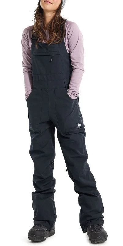 Burton Avalon Bib Pants Womens Black