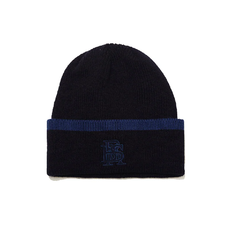 BSR LOGO LINE BEANIE NAVY