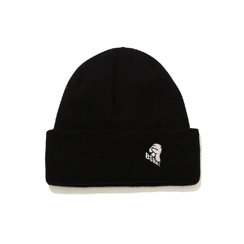 FINGER SIGN BEANIE BLACK