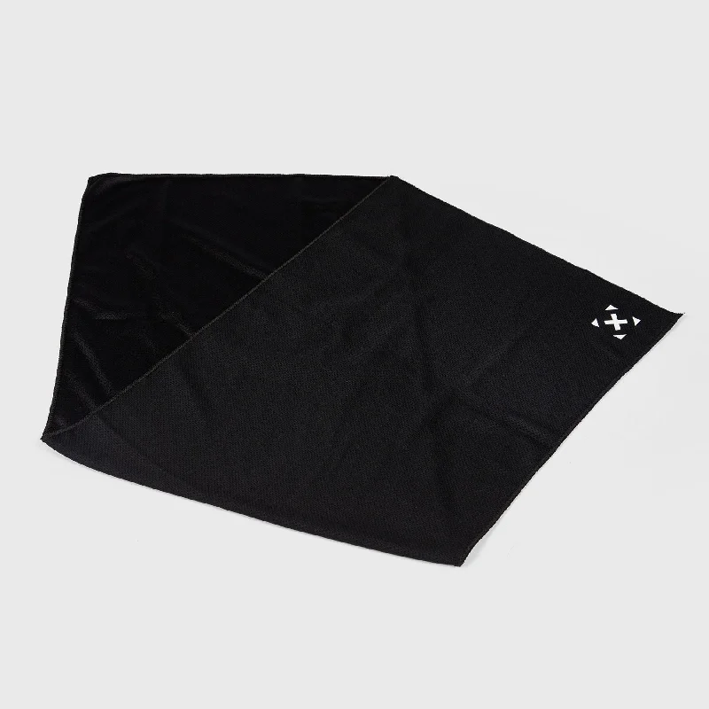 TWL - QUICK DRY TOWEL - BLACK - SMALL