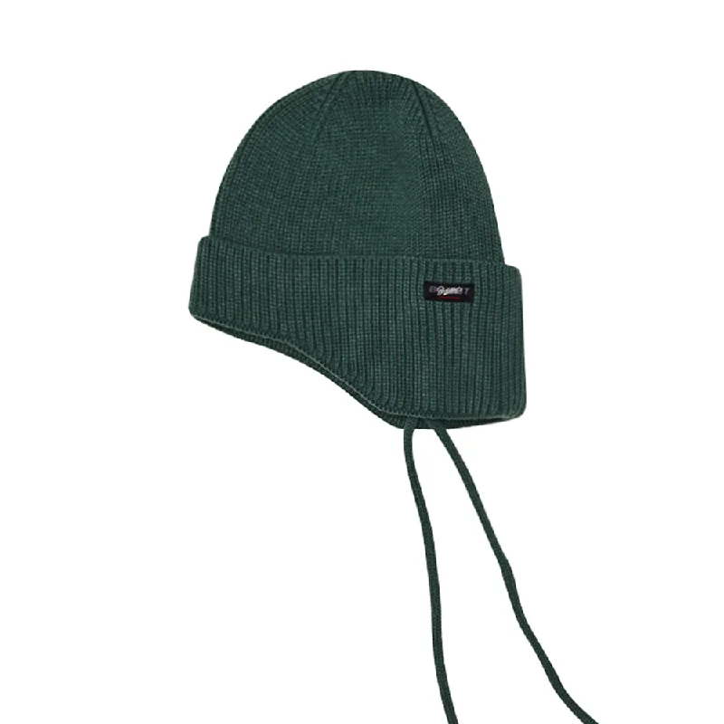 NEWTRO EARFLAP BEANIE GREEN