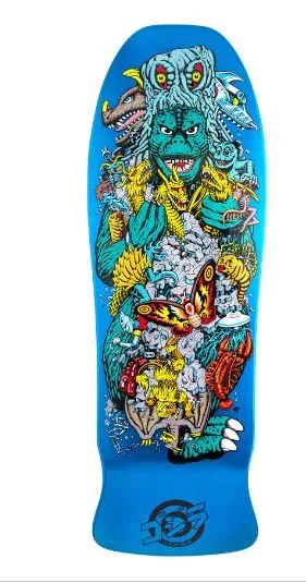 Santa Cruz X Godzilla Kaiju Roskopp Deck