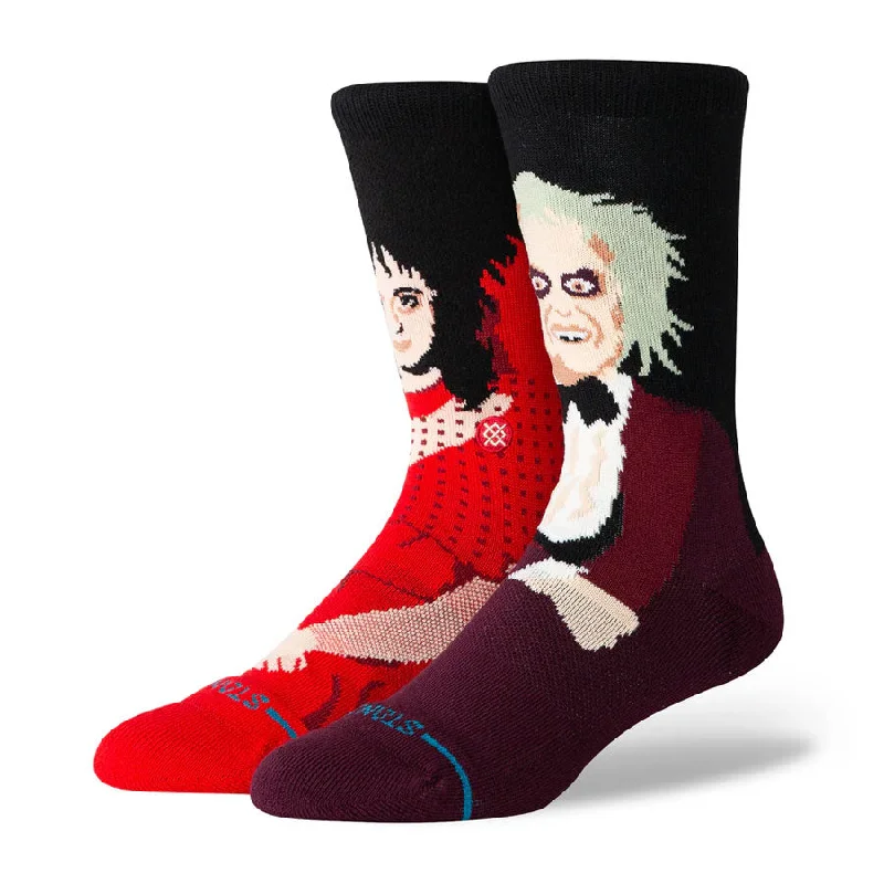 Stance Dearly Beloved Crew Sock Maroon