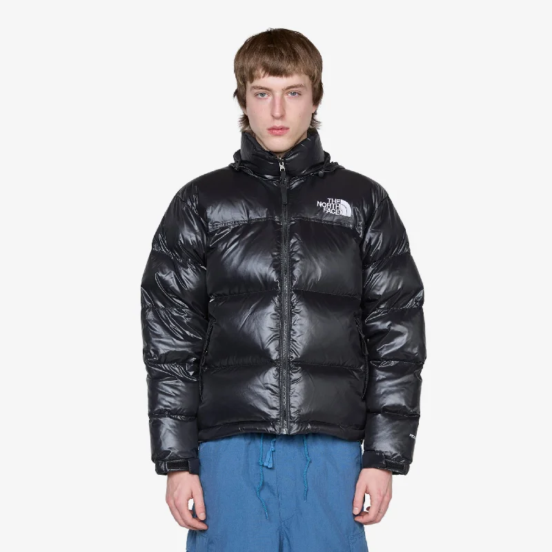 1996 Retro Nuptse Jacket Black Shine