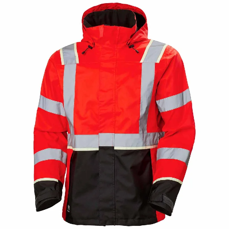 Hi-Vis Red/Ebony