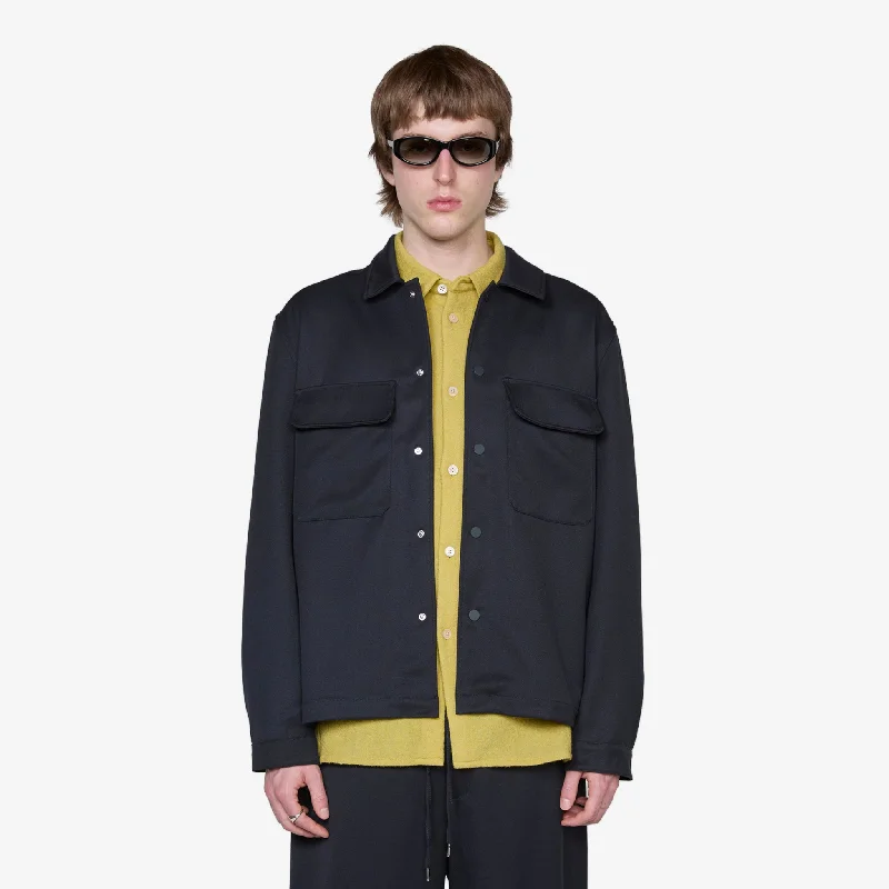 Sandel Shirt Jacket Navy