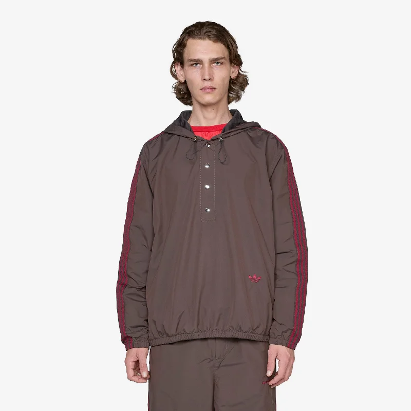 Wales Bonner x Nylon Anorak Night Brown