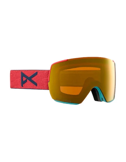 Anon M5s Low Bridge Goggles | Coral/Perceive Sunny Bronze