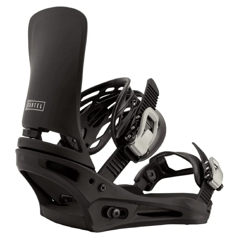 Burton Men's Cartel Re:Flex Snowboard Bindings 2025 Black