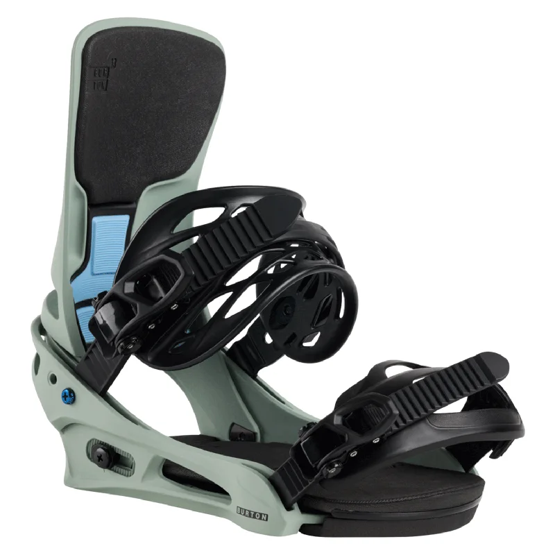 Burton Men's Cartel X Snowboard Bindings 2025 Petrol Green