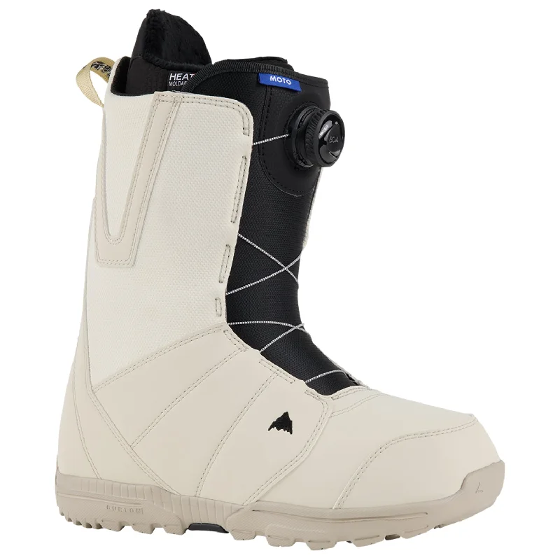 Burton Moto Boa Snowboard Boots Stout White