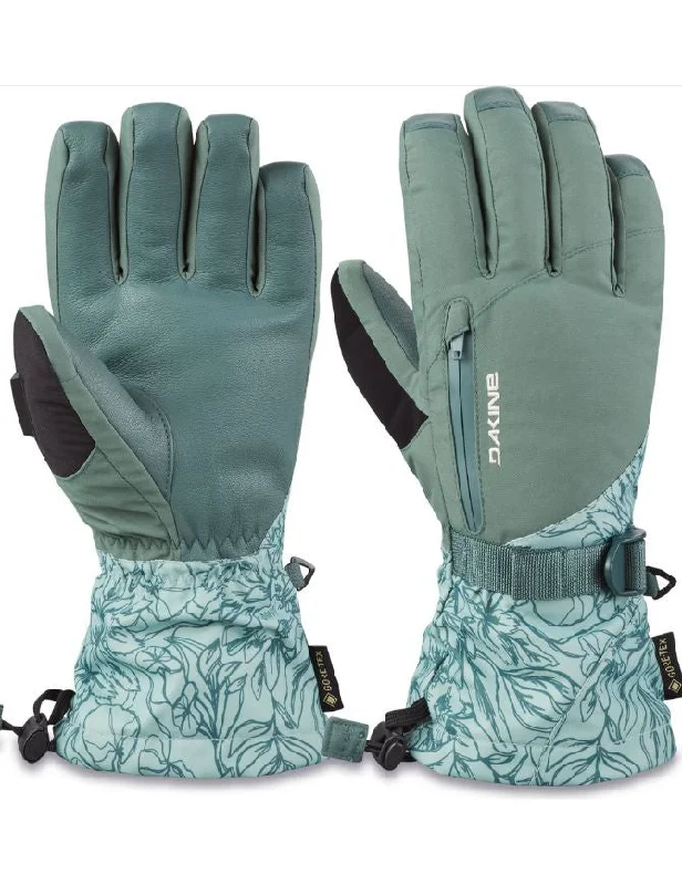 Dakine Leather Sequoia Gore-Tex Snowboard Glove | Poppy Iceberg