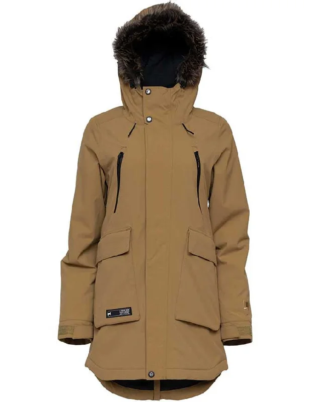 L1 Fairbanks W Snowboard Jacket 2024 | Dull Gold