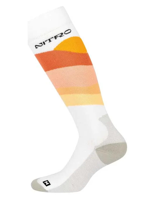 Nitro Cloud 3 Women's Snowboard Socks | Brown Tones