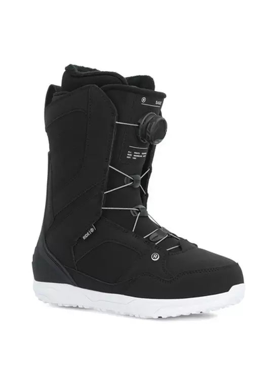 Ride 2024 Womens Sage Snowboard Boot - Black