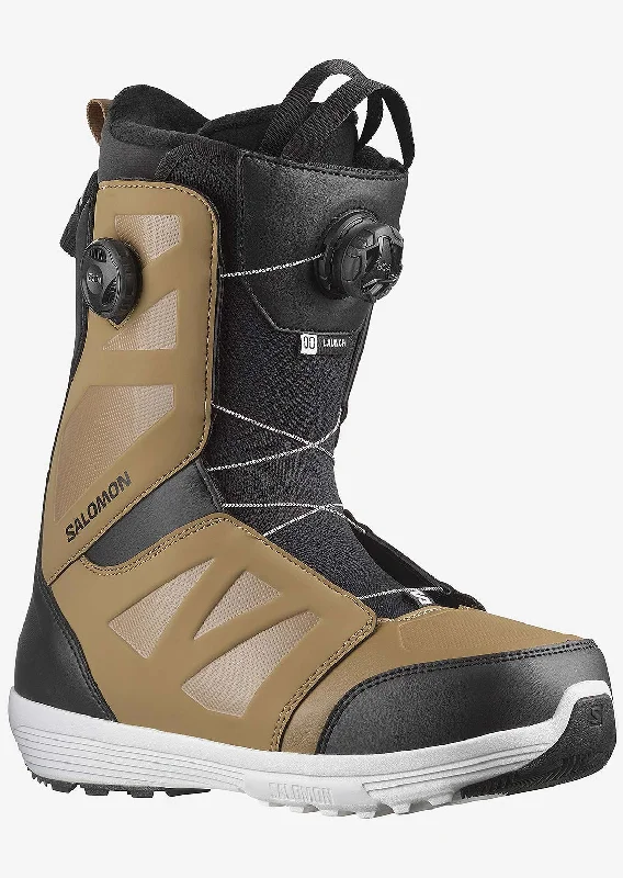 Salomon Men's Launch Boa SJ Sepia Snowboard Boots