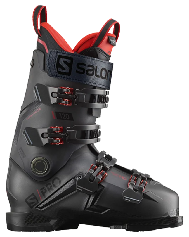 Salomon S/Pro 120 GW Ski Boots - Belluga / Red / Black - 2023