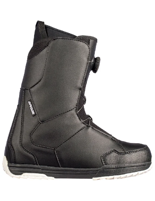 Snowboard Boots Master Black Atop Speed Lacing