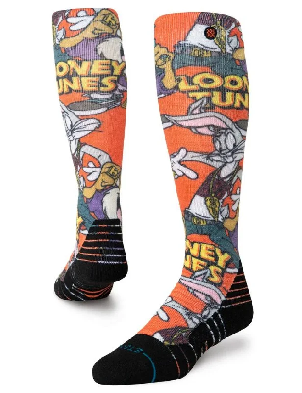 Stance Looney Mid Poly Snowboard Socks | Multi