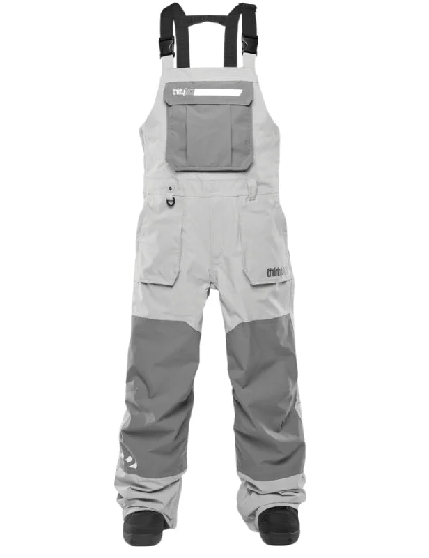 ThirtyTwo Basement Men's Snowboard Bib 2025 | Charcoal