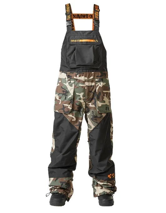 ThirtyTwo Basement Snowboard Bib 2024 | Black/Camo