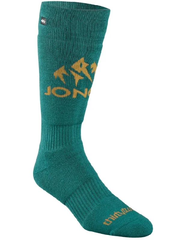 ThirtyTwo Jones Merino ASI Snowboard Sock 2025 | Teal