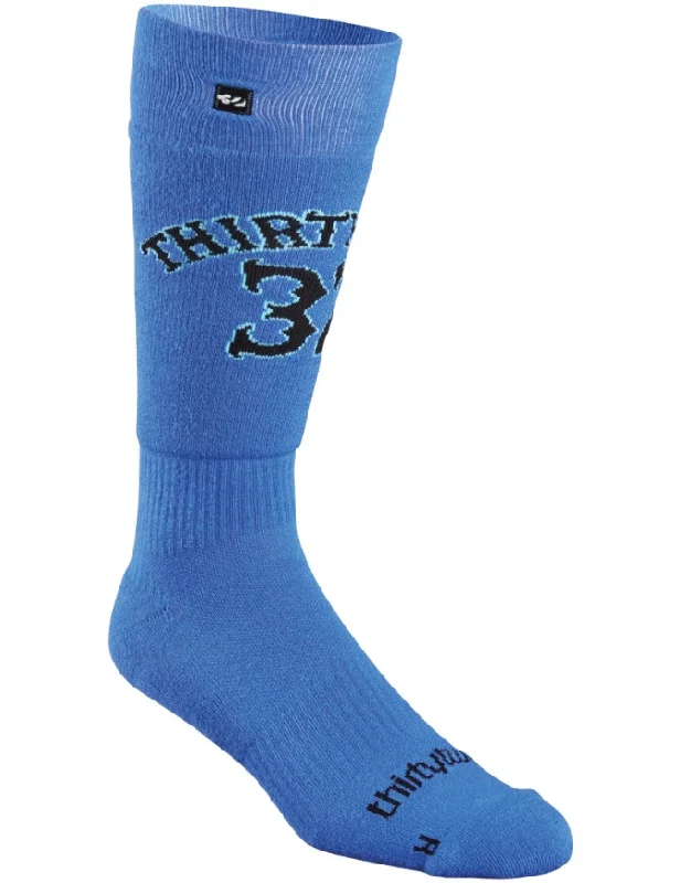 ThirtyTwo M's Slush Snowboard Sock 2025 | Turquoise