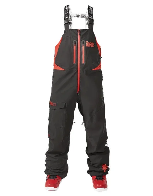 Thirtytwo Springbreak Snowboard Bib 2024 | Red/Black