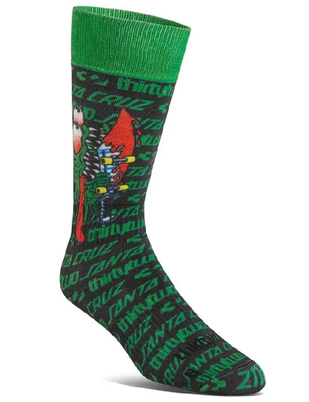 ThirtyTwo x Santa Cruz Snowboard Sock | Green