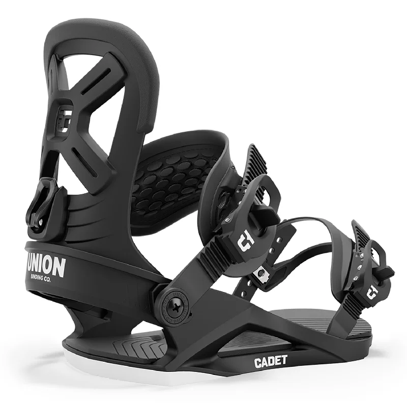 Union Cadet Kids Snowboard Bindings Black