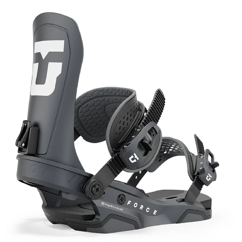 Union Force Snowboard Bindings Gunmetal