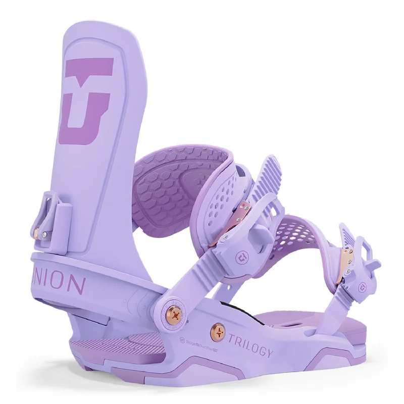 Union Trilogy Women's Snowboard Bindings Lavander