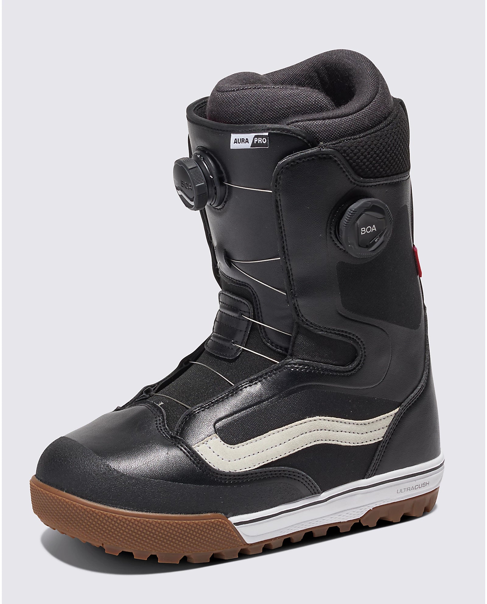 Vans 2025 Aura Pro Snowboard Boot - Black/White