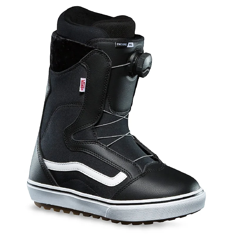 Vans Encore OG Womens Snowboard Boots Black/White 2024