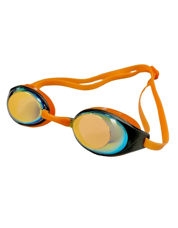 A946 Mirrored Swim Goggles - Orange