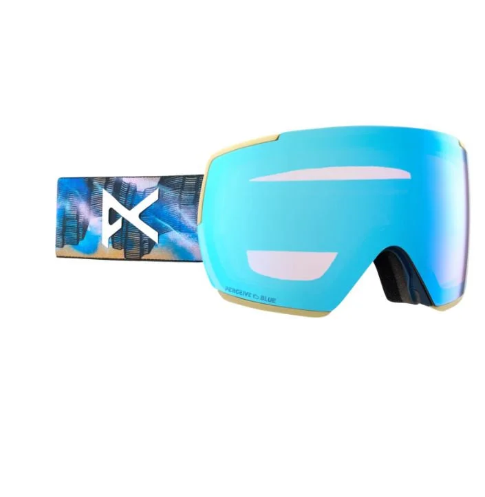 Anon M4 Toric Snow Goggles + Bonus Lens + MFI - Chet Malinow / Perceive Variable Blue